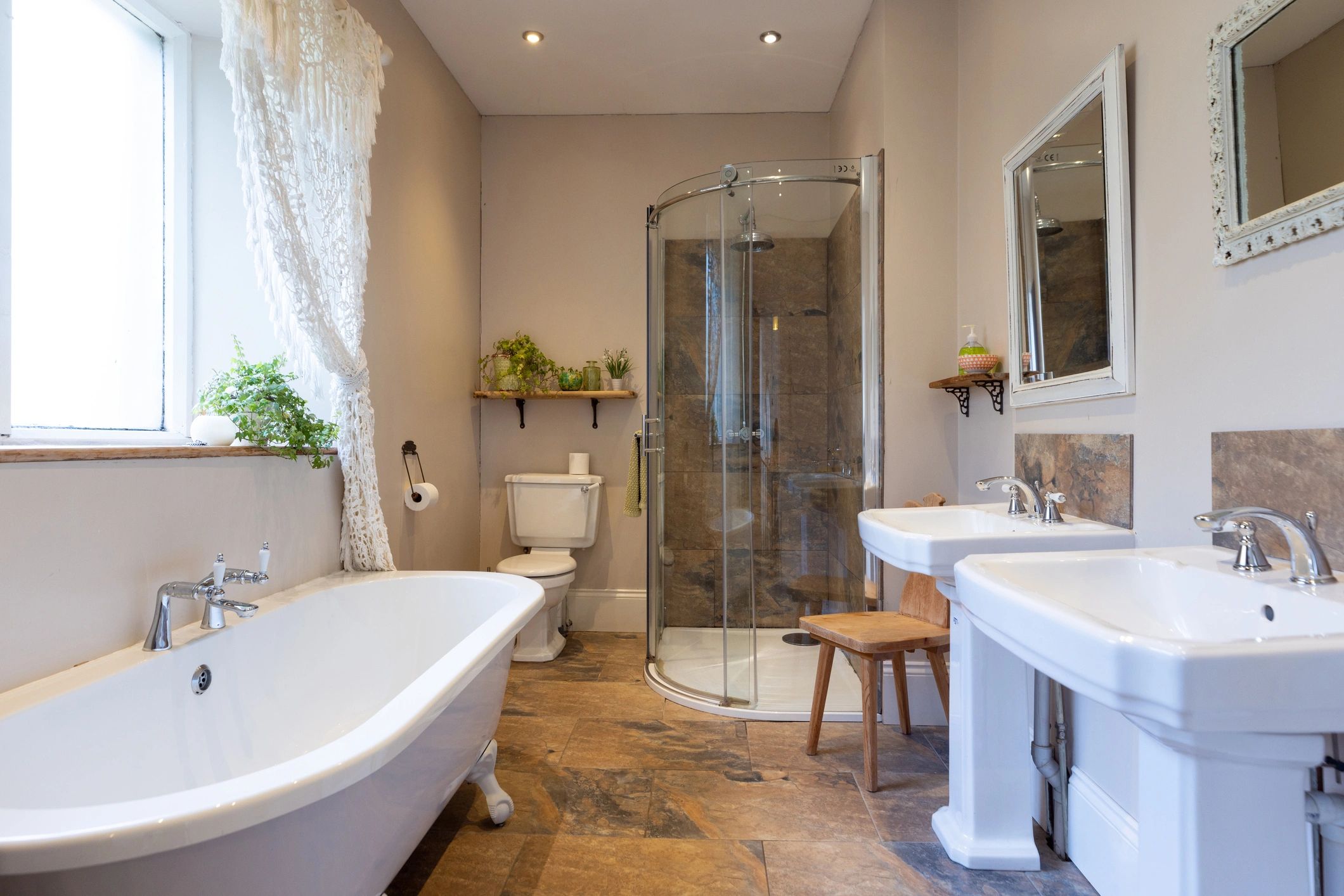 Finished residential bathroom project